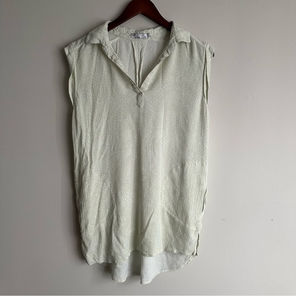 Prana Celadon Misty Anini Tencel Tunic Top Size Medium - Picture 4 of 8